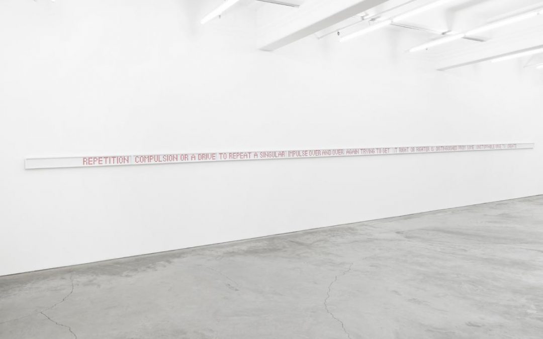 Rose Nolan, A Singular Impulse, finishing 29 September, Anna Schwartz Gallery