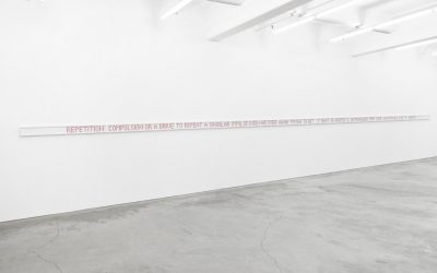 Rose Nolan, A Singular Impulse, finishing 29 September, Anna Schwartz Gallery