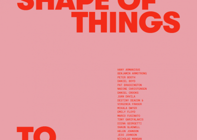 The shape of things to come – Exhibition catalogue