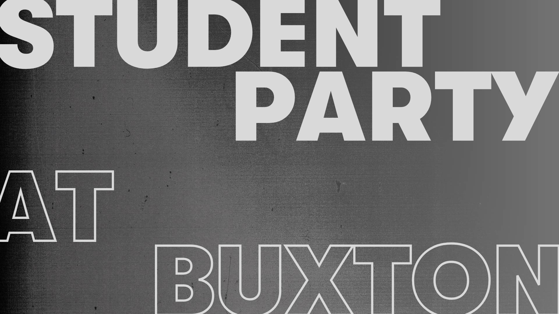 Student Party image at Buxton